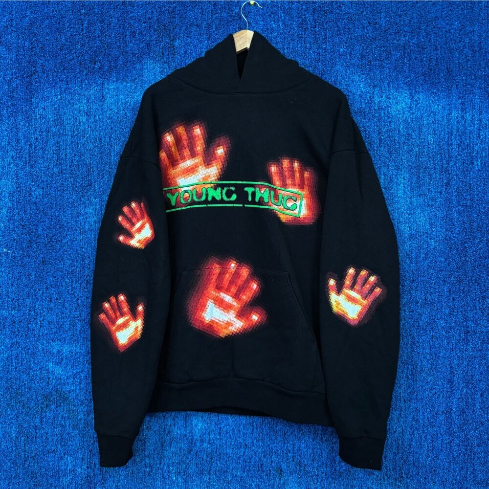 Young Thug UY Scuti Album Hands Heat Box Set Rap Hoodie L